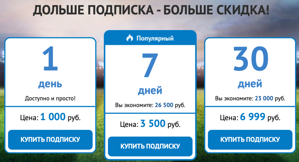 Обзор каппера Big Bet