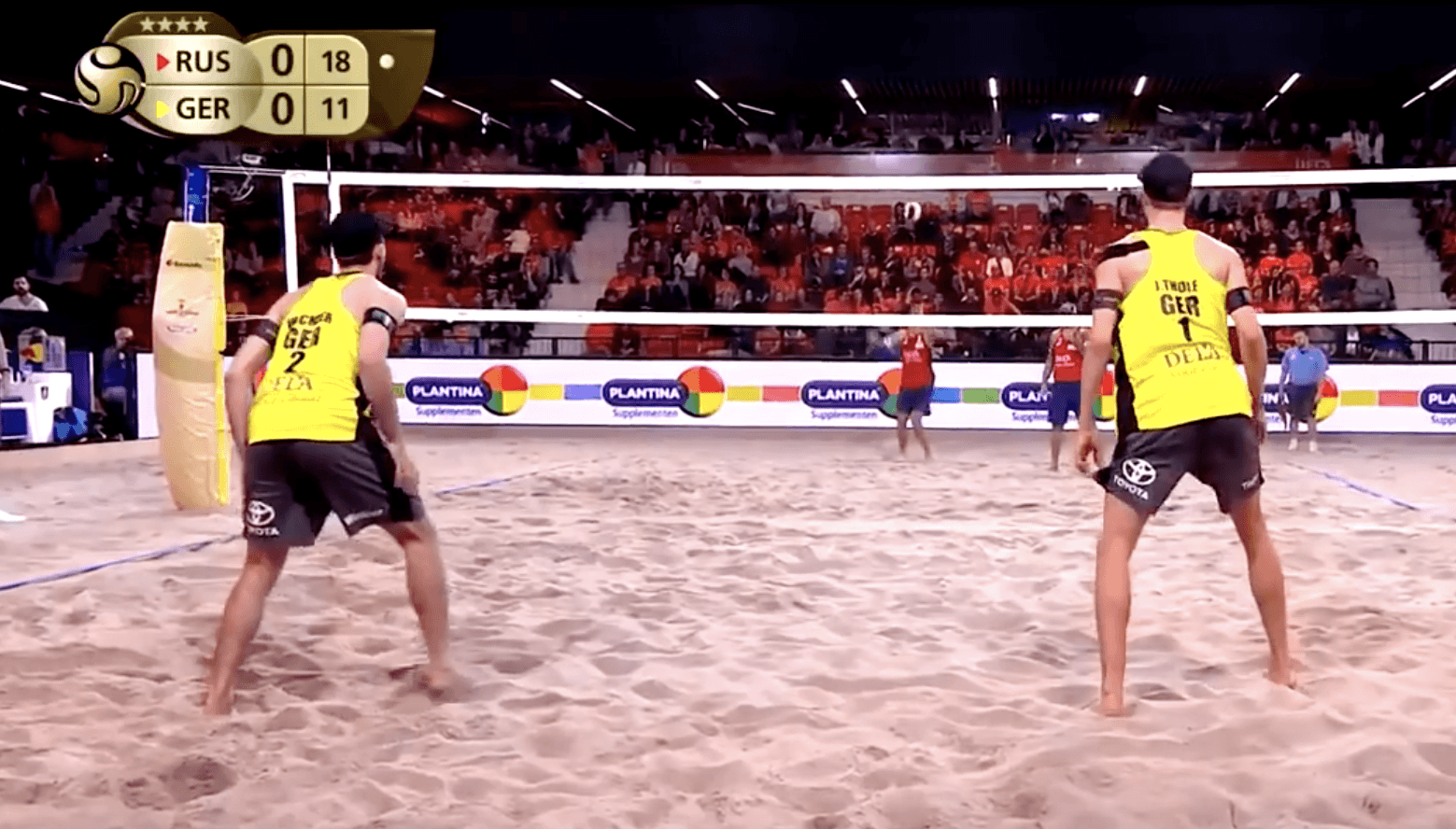 Ставим правильно на пляжный волейбол